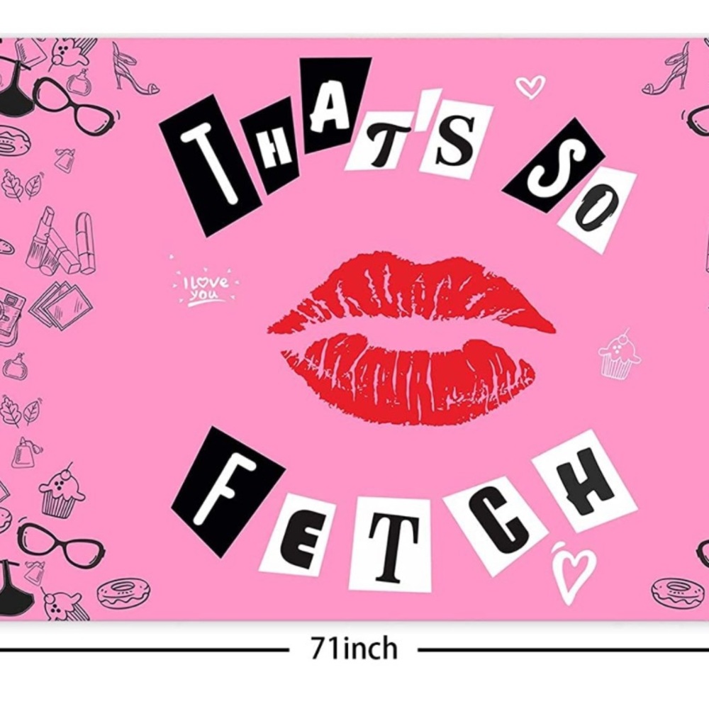 Mean Girls party decor!!